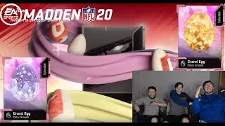 INSANE EGG PACK OPENING!!! GRAND EGG PULLS!!!! NEW COLOR SMASH PROMO!!! Madden NFL 20 Pack Opening!!