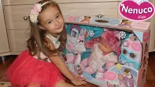 Кукла Ненуко Nenuco Baby Doll Распаковка и обзор новой куклы с набором Моя кукла Ненуко