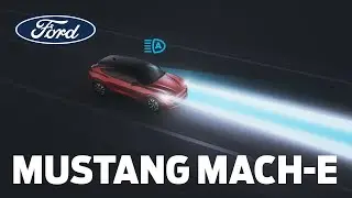 Mustang Mach-E &ndash; automatiskt helljus | Ford Sverige