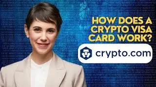How does a crypto visa card work