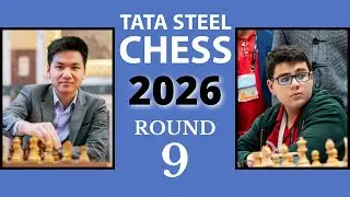 Thai Dai Van Nguyen vs Yagiz Kaan Erdogmus | Tata Steel Masters 2026 | Round 9
