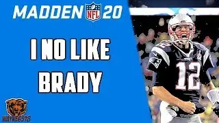 I PLAYED THE #1 QUARTERBACK IN MADDEN 20 - HE IS THE GOAT AND I NO LIKE HIM - BEARS VS PATRIOTS