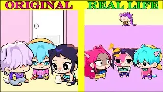 Which cat do you like best? Zoey, Mira, Baby or Romance | KPop Demon Hunters | Original vs Kpop Diy