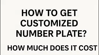 Here&rsquo;s how I got my customized license plate in Ontario.