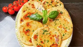 Wie ich in 10 Minuten Brot zum Abendessen mache\ Maisbrot Rezept \Pfannenbrot.