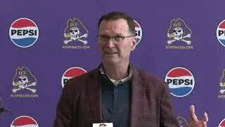East Carolina Bowl Press Conference (Jon Gilbert and Blake Harrell)