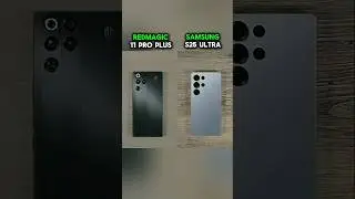 Redmagic 11 pro vs Samsung s25 ultra battery test