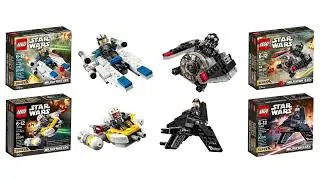 LEGO Star Wars Microfighters Series 4 Collection Stop Motion Speed Build