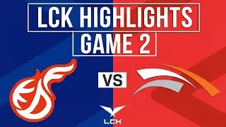 KDF vs HLE Highlights GAME 2 | LCK 2024 Spring | Kwangdong Freecs vs Hanwha Life Esports