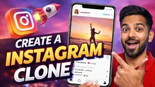 Create a Instagram clone on mobail | Build a Instagram clone | Step by step tutorial