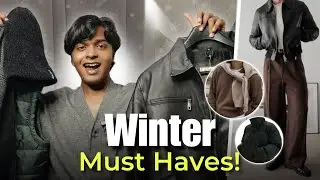 Top 5 Winter Essentials for Men 🔥 | Look Classy & Stay Cozy 2025 Edition | PistarDreams