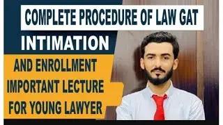 How To Fill online 1st and 2nd Intimation Form In Bar Council