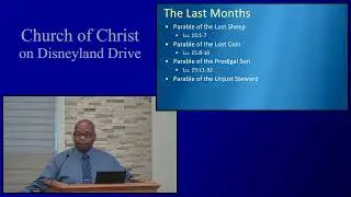2025-12-07 Sun AM - Bible Class - The Gospels