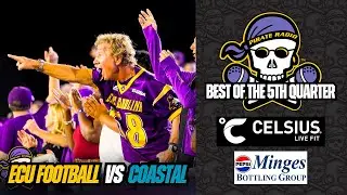 CELSIUS BEST OF the Pirate Radio 5th Quarter Call-In Show - ECU Football shuts out Coastal Carolina