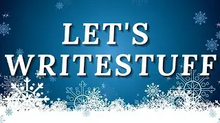 Let's Writestuff | AuthorTube Productivity Stream