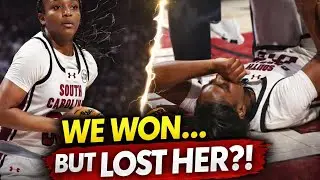 South Carolina Dominates&hellip; Then Disaster Strikes | Ta&rsquo;Niya Latson Injury Scare Shocks Fans