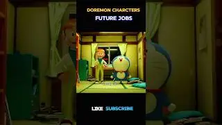 Doraemon Characters Future Jobs/Doraemon Charcters Future Life Style #doraemon #viral #facts #shorts