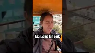 Dar lagyo my lord 🤣 rote ping ma | Kathmandu fun park |@Anju_vine