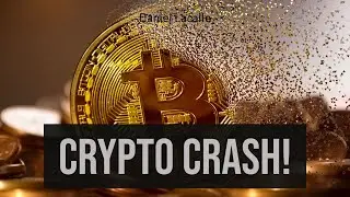 CRYPTO CRASH! - Bitcoin and Cryptocurrency Slump, Gold and Markets