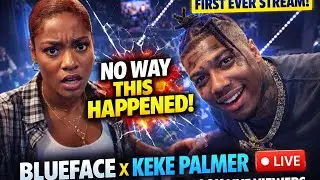 Blueface FIRST EVER Collab Stream w/ Keke Palmer 💙 (VIRAL MOMENT)