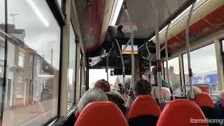 trentbarton 255 - YX66WMD | the nines - Sutton Bus Station - Mansfield Bus Station
