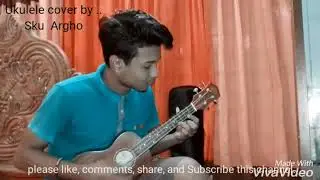 Bokul ful Bokul ful/ joler gan/ amazing Ukulele instrumental cover by Argho sku