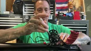 How to install a vertical reel