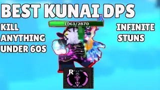 Critical Revengeance: BEST DPS KUNAI BUILD (ENDLESS STUN)