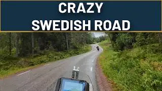 CRAZY swedish rollercoaster road on the way to Denmark (S3:E28)
