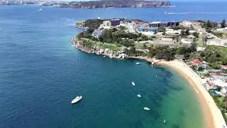 Camp Cove Beach and Sydney Harbour View