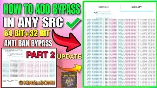 Src ma bypass add kaise kare | how to add bypass in bgmi mod apk | how to add bypass in src