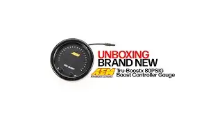 Unboxing AEM Tru-Boostx 80PSIG Boost Controller Gauge