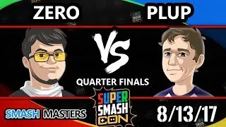 Smash Con 2017 Smash Masters - TSM | Zero vs. PG | Plup - Quarter Finals