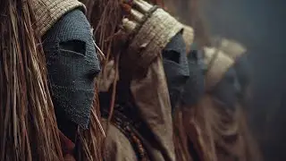 AI Tribal Dance Video | Grounding Slow Marching (Ember Oath) &ndash; Ritual Afro House 4K