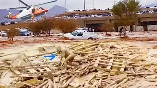Monster Flash Floods on Desert Recorded by Camera PART 2