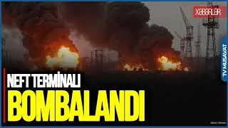 Rusiyanın ƏN BÖYÜK neft terminalı BOMBALANDI, Tramp “SƏBRİM TÜKƏNİB” dedi – “Ana Xəbər”