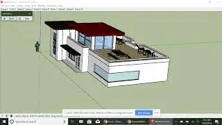 Sketchup screen recording walk through
