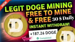 dogecoin mining | dogecoin mining website free |  legit dogemining 2024 | Without investment |