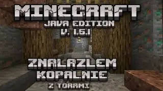 Minecraft Java ale stara wersja - Znalazłem kopalnie z torami - Odcinek 2