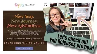 THE HAPPY PLANNER FALL RELEASE 2022 | SHOP PREVIEW WITH ME