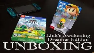 UNBOXING | Link's Awakening Dreamer Edition & amiibo