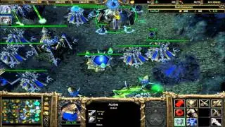 4v4 Random Team #55 Warcraft 3 The Frozen Throne Battle net Multiplayer Commentary