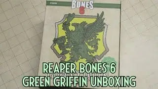 Reaper Bones 6 Green Griffin Unboxing