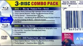 Pixar Up blu ray unboxing review Blucollection 
