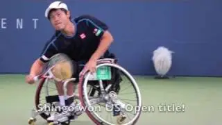 Shingo Kunieda Wheelchair Tennis Champion US Open 2010
