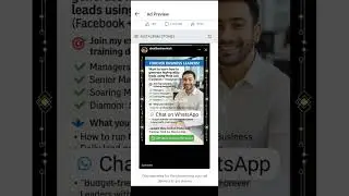 Meta Ads Training & Service practical results &ndash; Generate Daily WhatsApp Leads