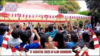 Liputan 17 Agustusan di KJRI Hamburg | Meriah Bareng Anak Rantau di Jerman 🇮🇩