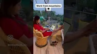 Workation Destination in Himachal | Work from mountains | Bir Billing Paragliding #shorts #workation