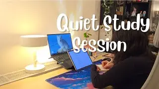 A Calm Study Session | 45/5 Pomodoro | 1.5 Hours | Rain Ambience