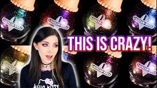 NEW Multichrome FLAKIE Nail Polish?! I Scream Nails Oil Slick Swatches || KELLI MARISSA